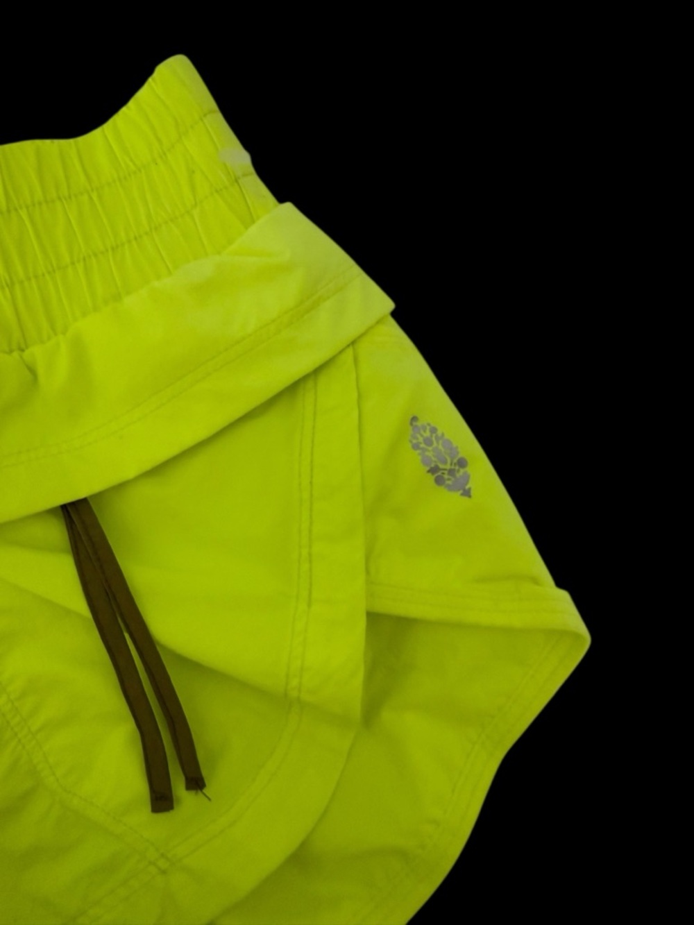 Free People FP movement Above And Beyond Shorts - Highlighter Yellow Size XS - Picture 7 of 14